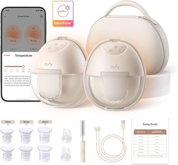 eufy Security Wearable Breast Pump S1 Pro, Electric Hands