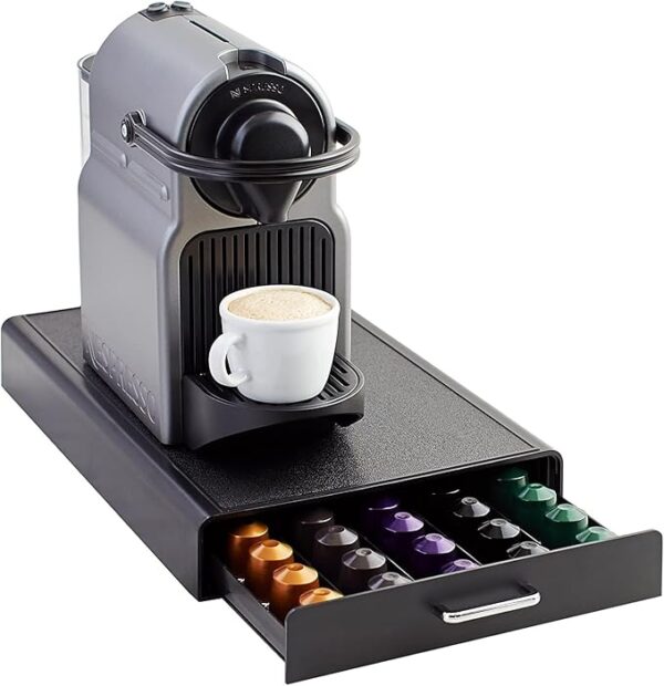 Amazon Basics Nespresso OriginalLine Coffee Pod with 1 Storage